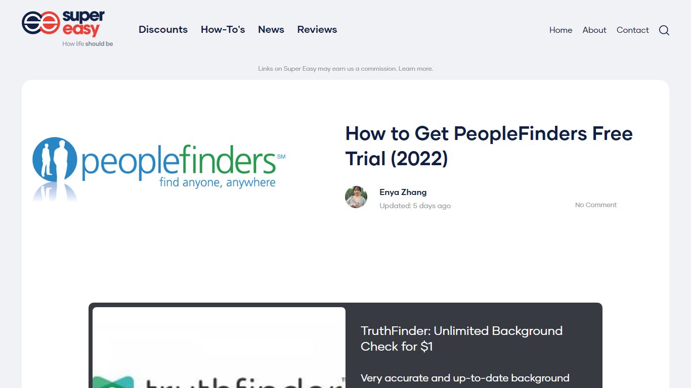 How to Get PeopleFinders Free Trial (2022) - Super Easy